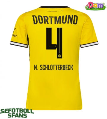 Borussia Dortmund Nico Schlotterbeck #4 Hemmatröja Kvinnor 2026-27 Kortärmad